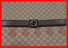 Cintura gucci marrone usato  Italia