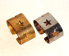 Serviettenringe metall messing gebraucht kaufen  Detmold