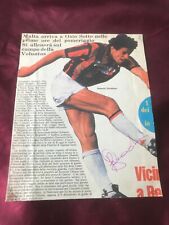 Autografo roberto donadoni usato  Guidonia Montecelio
