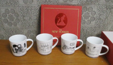 Usado, Canecas de desenho animado The New Yorker por Restoration Hardware - Conjunto completo de 4 - com caixa comprar usado  Enviando para Brazil