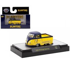 VW Volkswagen T1 Single Cab - Planters - 1960 - yellow / blue - M2 1:64 comprar usado  Enviando para Brazil