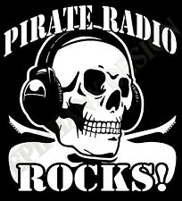 Pirate radio shirt for sale  ENFIELD
