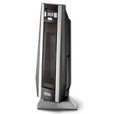 Aquecedor torre de cerâmica DeLONGHI SafeHeat, modelo # TCH6590ER 22” preto e prata comprar usado  Enviando para Brazil