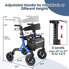 Rollator walker seniors for sale  Bordentown