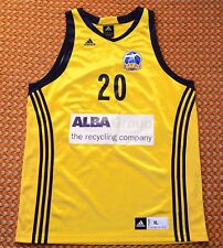 Koszulka męska Alba Berlin, Team Performance koszykówka adidas, rozmiar XL, #20 Dragicevic na sprzedaż  PL