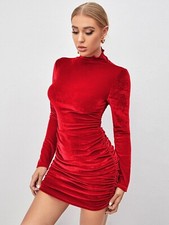 Damen kleid samt gebraucht kaufen  Jüchen