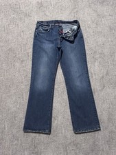 Calça jeans feminina vintage Lucky Brand Easy Rider 12/31 bootcut botão alargador mosca comprar usado  Enviando para Brazil