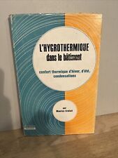 Livre architecte hygrothermiqu d'occasion  Bourgoin-Jallieu