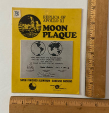 Moon plaque aluminum for sale  Melbourne Beach