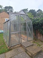 Aluminium greenhouse 6ft for sale  BROXBOURNE