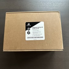 Refrigerador de CPU Corsair iCUE H100i ELITE CAPELLIX XT 240mm RGB líquido AIO (preto) comprar usado  Enviando para Brazil