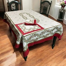 Holly berry tablecloth for sale  Dothan