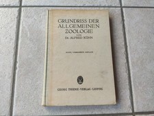 Grundriss allgemeinen zoologie gebraucht kaufen  Gladbeck