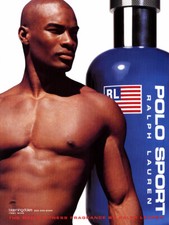 1999 Ralph Lauren Polo Sport Fitness Tyson Beckford perfume 1 página ANÚNCIO DE REVISTA comprar usado  Enviando para Brazil