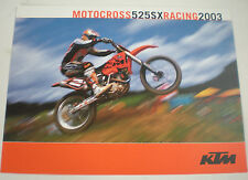 Ktm prospekt 525 gebraucht kaufen  Lehrte