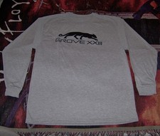 NOVO VAPOR APPAREL Camisa de Golfe Manga Longa Poli Gola Redonda Suéter GROVE XXIII Cinza comprar usado  Enviando para Brazil