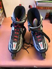 Patins masculinos Rollerblade zetrablade XT 10; preto/prata pouco usados comprar usado  Enviando para Brazil