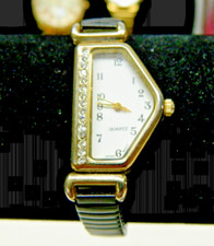 Lindo relógio/relógio de pulso feminino/dama COLLEZIO tom preto e dourado comprar usado  Enviando para Brazil
