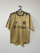 Camisa de futebol Bayern Munich 2004/2005 Away Adidas dourada masculina M comprar usado  Enviando para Brazil