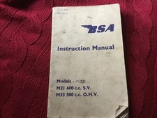 Workshop instruction manual for sale  PETERBOROUGH