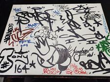 Banksy Death NYC Graffiti Art Original OOAK METRÔ COPE VISTO SABRE DONDI RD CUSTO comprar usado  Enviando para Brazil
