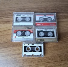 Lotto microcassette tdk usato  Arcisate