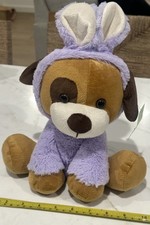 Fantasia de coelho roxo cachorro de pelúcia de Páscoa Kellytoy 12" bicho de pelúcia comprar usado  Enviando para Brazil