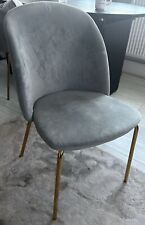 Grey dining chairs for sale  LONDON