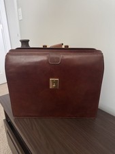 Italian leather briefcase for sale  Charlotte