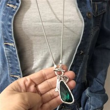 Colar feito à mão Uno STYLE De Único anos 50 VERDE (N14) comprar usado  Enviando para Brazil
