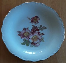 Servierteller blumen goldrand gebraucht kaufen  Volkenschwand