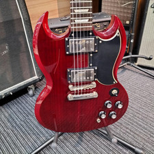 EPIPHONE SG G-400 PRO Corpo/pescoço de mogno usado escala de pau-rosa com estojo macio comprar usado  Enviando para Brazil