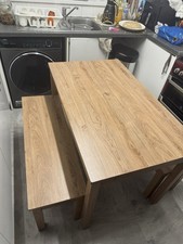 Wooden dining table for sale  SHEFFIELD