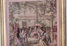 Vintage tapestry framed for sale  Medina