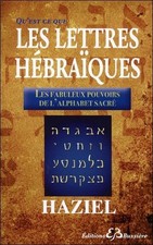 Lettres hébraïques fabuleux d'occasion Lettres hébraïques fabuleux d'occasion  Barr