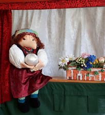Klappmaulpuppe wahrsagerin fol gebraucht kaufen  Martfeld