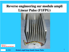 Linear pulse amplifier d'occasion  Chalabre