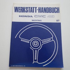 Werkstatthandbuch nachtrag hon gebraucht kaufen  Oldenburg (Oldenburg)