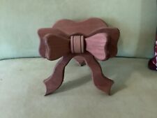 Vtg.wooden bow heart for sale  Greenbrier