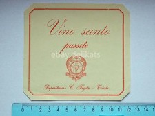 Vecchia etichetta old usato  Trieste