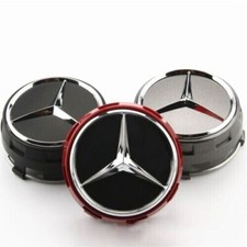 4 PÇS 75MM CENTRO DE RODA CUBO TAMPA LOGOTIPO EMBLEMA EMBLEMA PARA MERCEDES-BENZ AMG, usado comprar usado  Enviando para Brazil