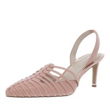 Salto Kenneth Cole New York Feminino Riley 70 Couro Rosa Tamanho 5 comprar usado  Enviando para Brazil