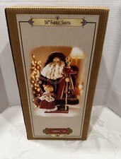 2001 Grandeur Noel Edição de Colecionador 16” Tecido Papai Noel com Menina Novo Na Caixa L👀k 🔥🔥 comprar usado  Enviando para Brazil