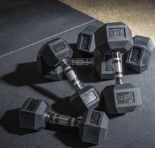 Hex dumbbells weights for sale  DORKING