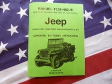 Manuel technique jeep d'occasion  Surgères