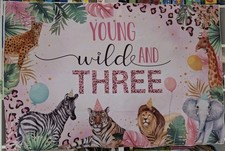 3rd birthday backdrop for sale  REDHILL