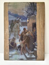 Antique painting old for sale  San Diego