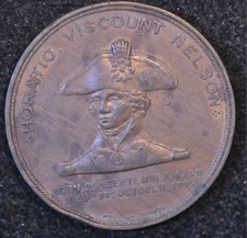 Admiral nelson medal for sale  SIDMOUTH