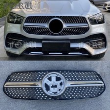 Grelha frontal prata grade para 2020+ Mercedes Benz W167 GLE grade parachoque grade de malha comprar usado  Enviando para Brazil