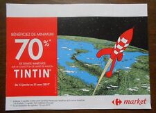 Catalogue publicite tintin d'occasion  Hagondange